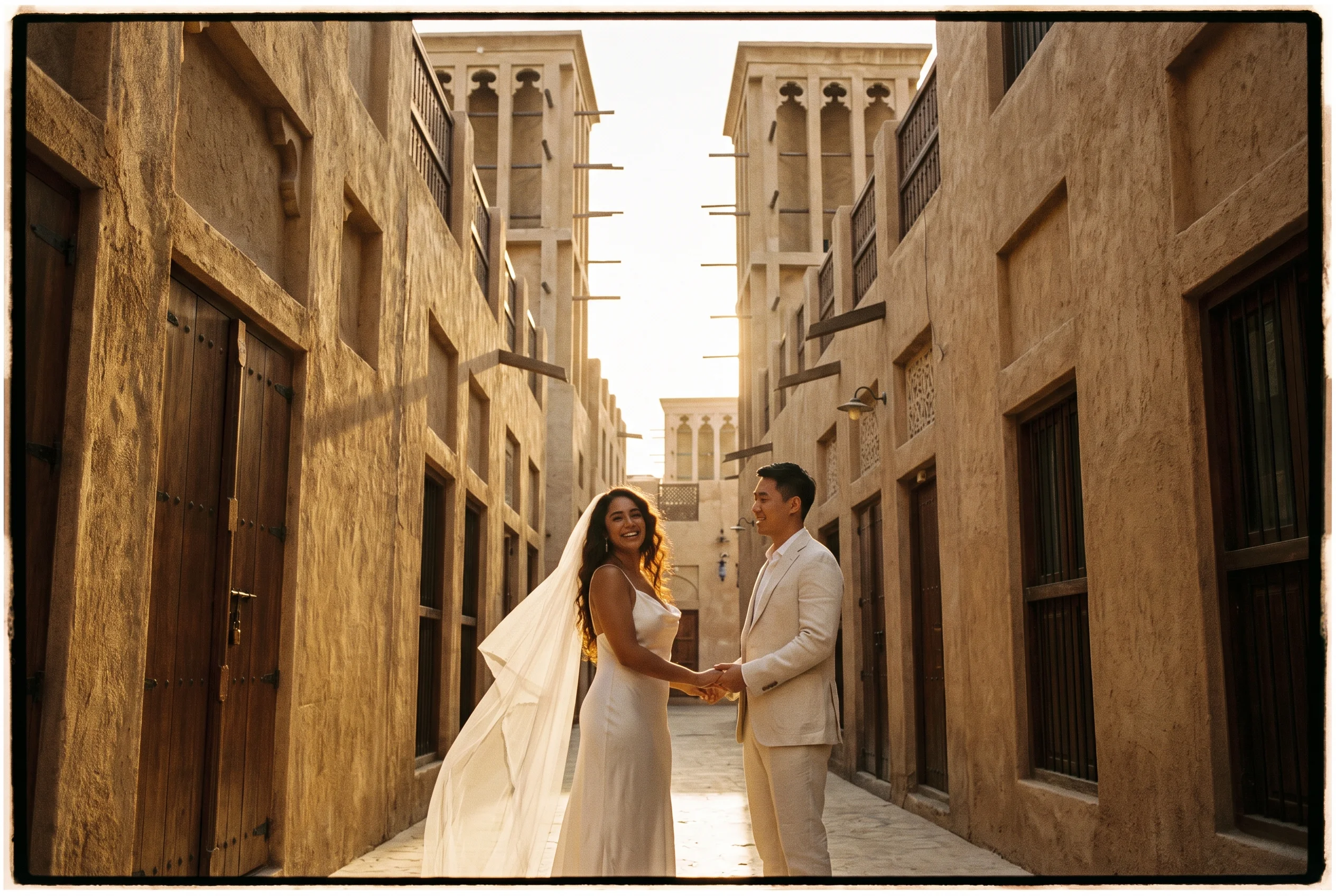 Dubai wedding portrait