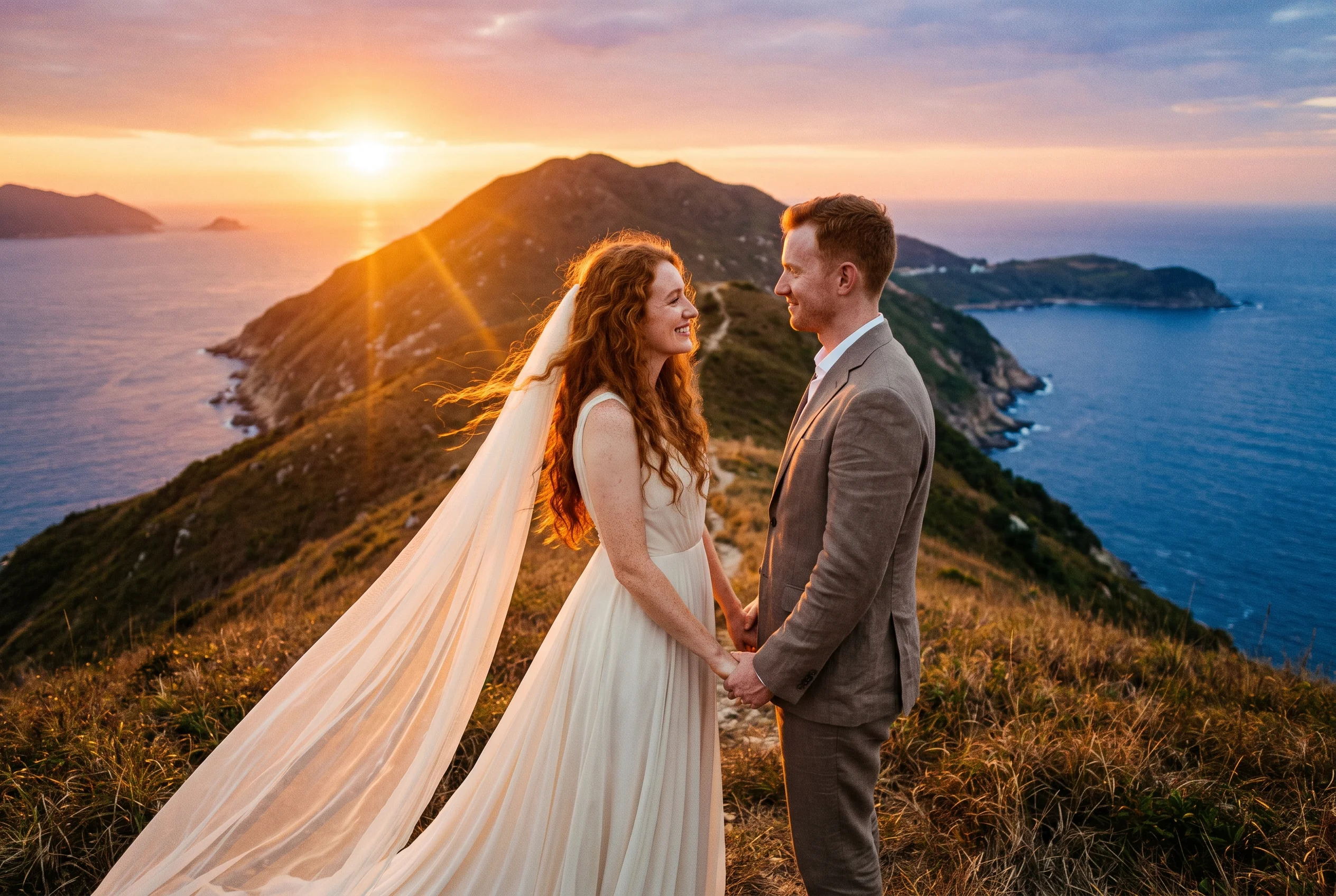 Hongkong wedding portrait — dragonsback