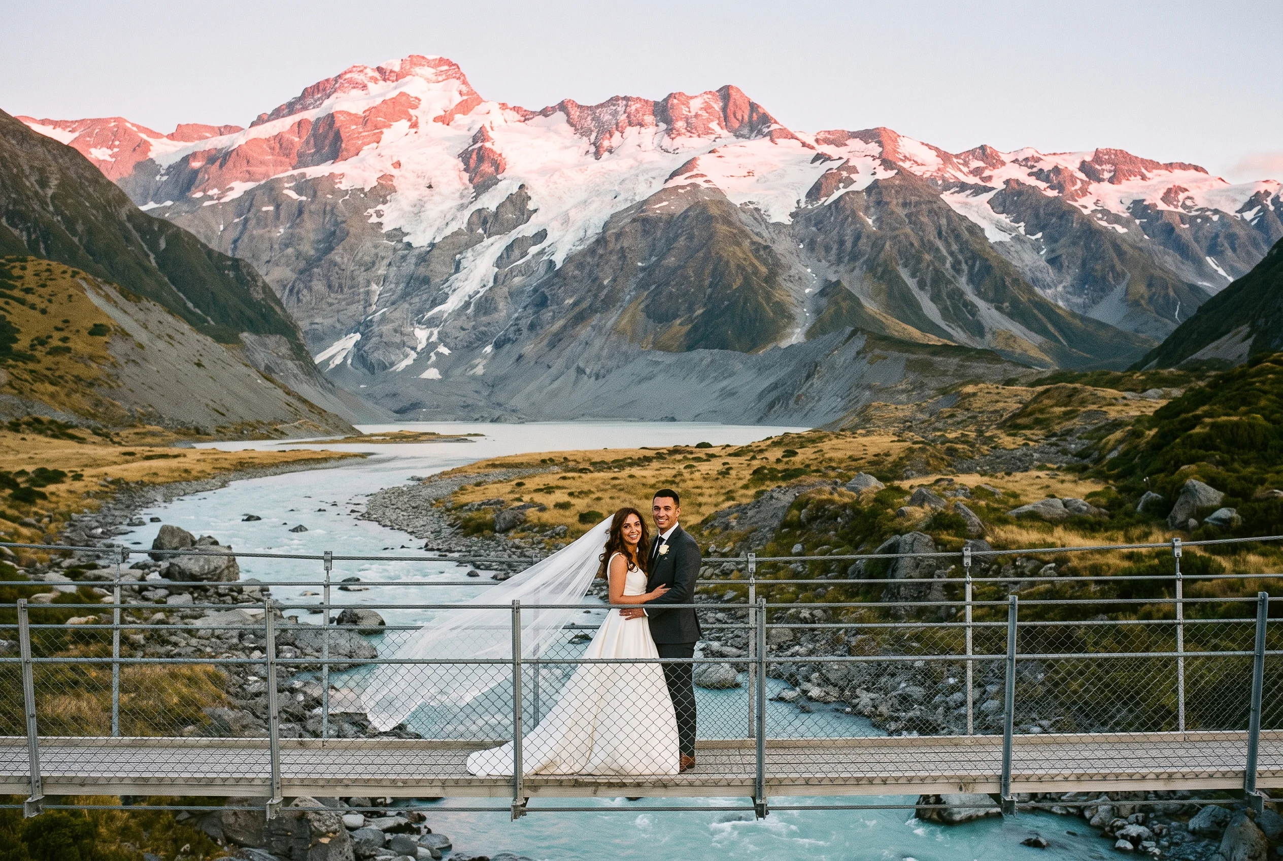 Newzealand wedding portrait