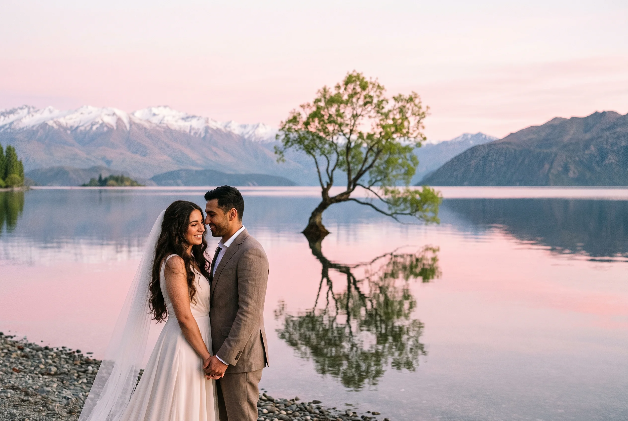 Newzealand wedding portrait