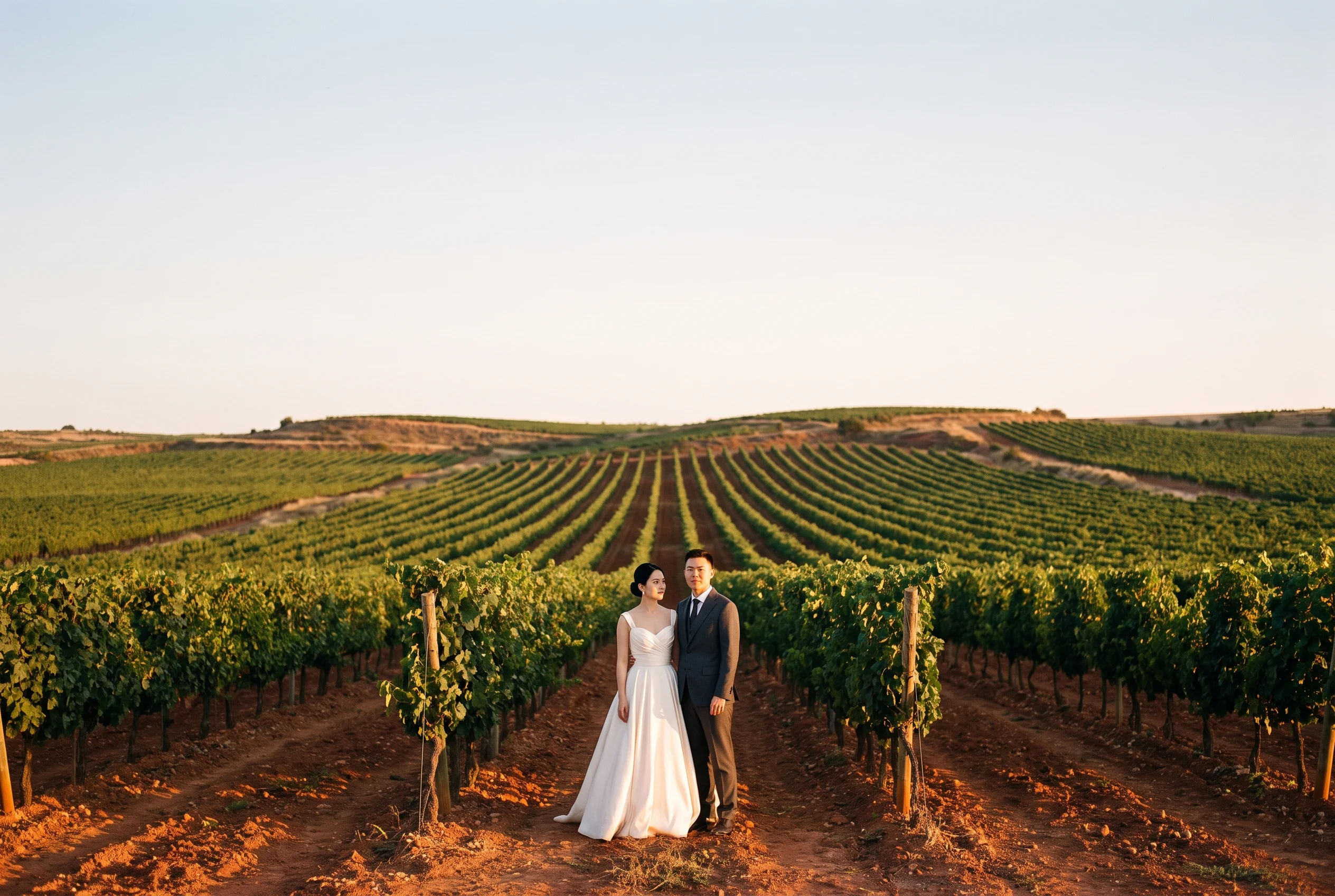 Spain wedding portrait