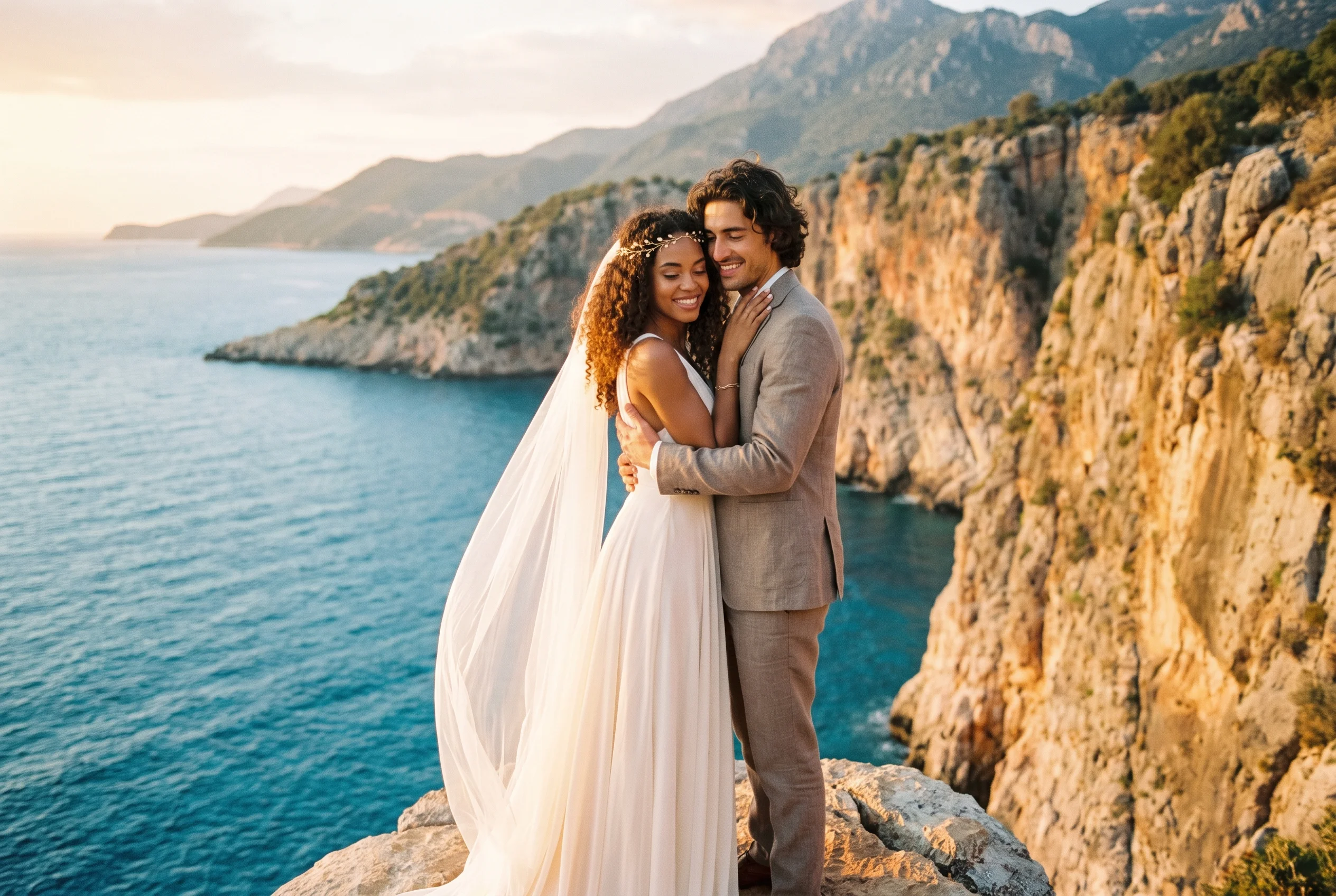 Turkey wedding portrait