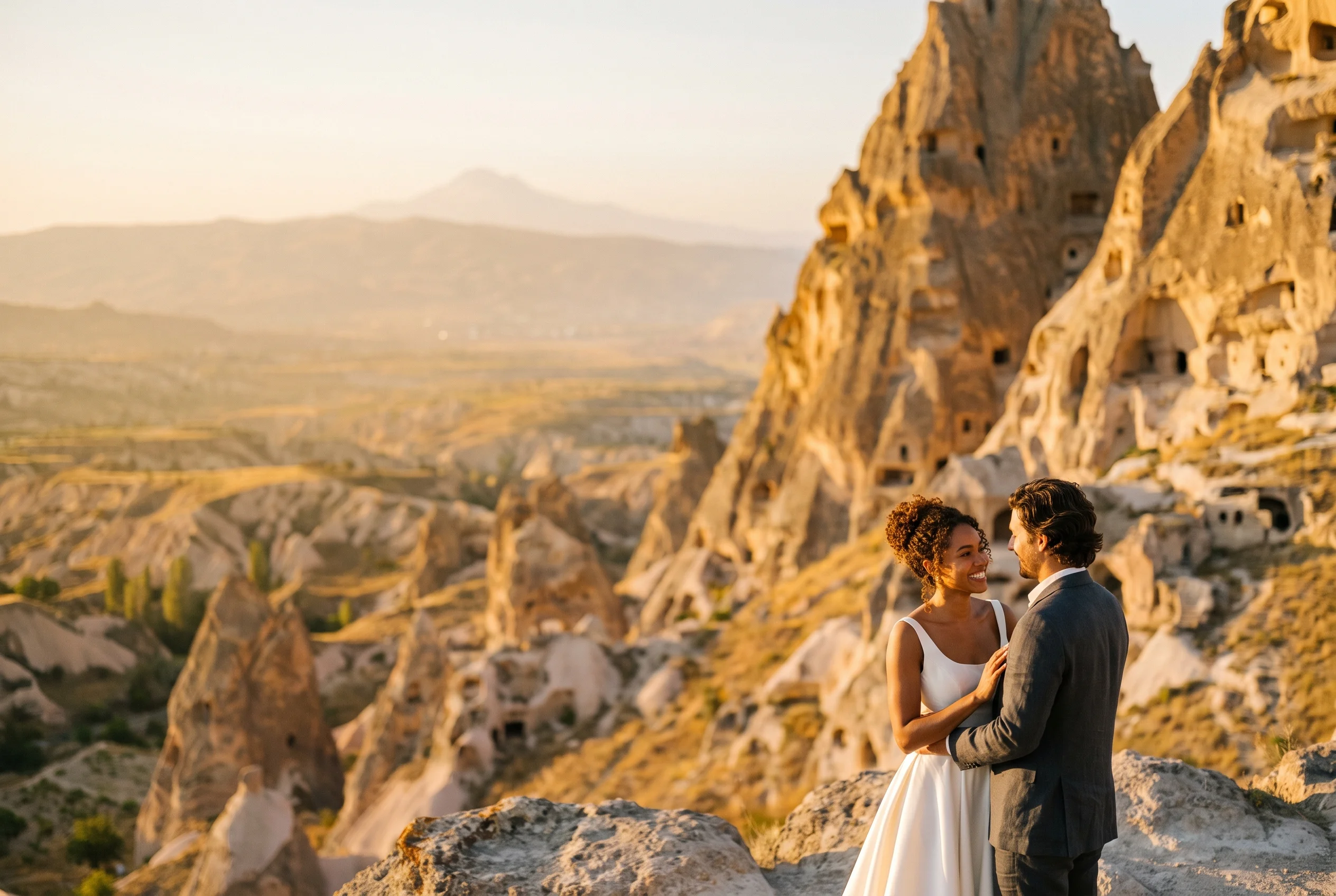 Turkey wedding portrait
