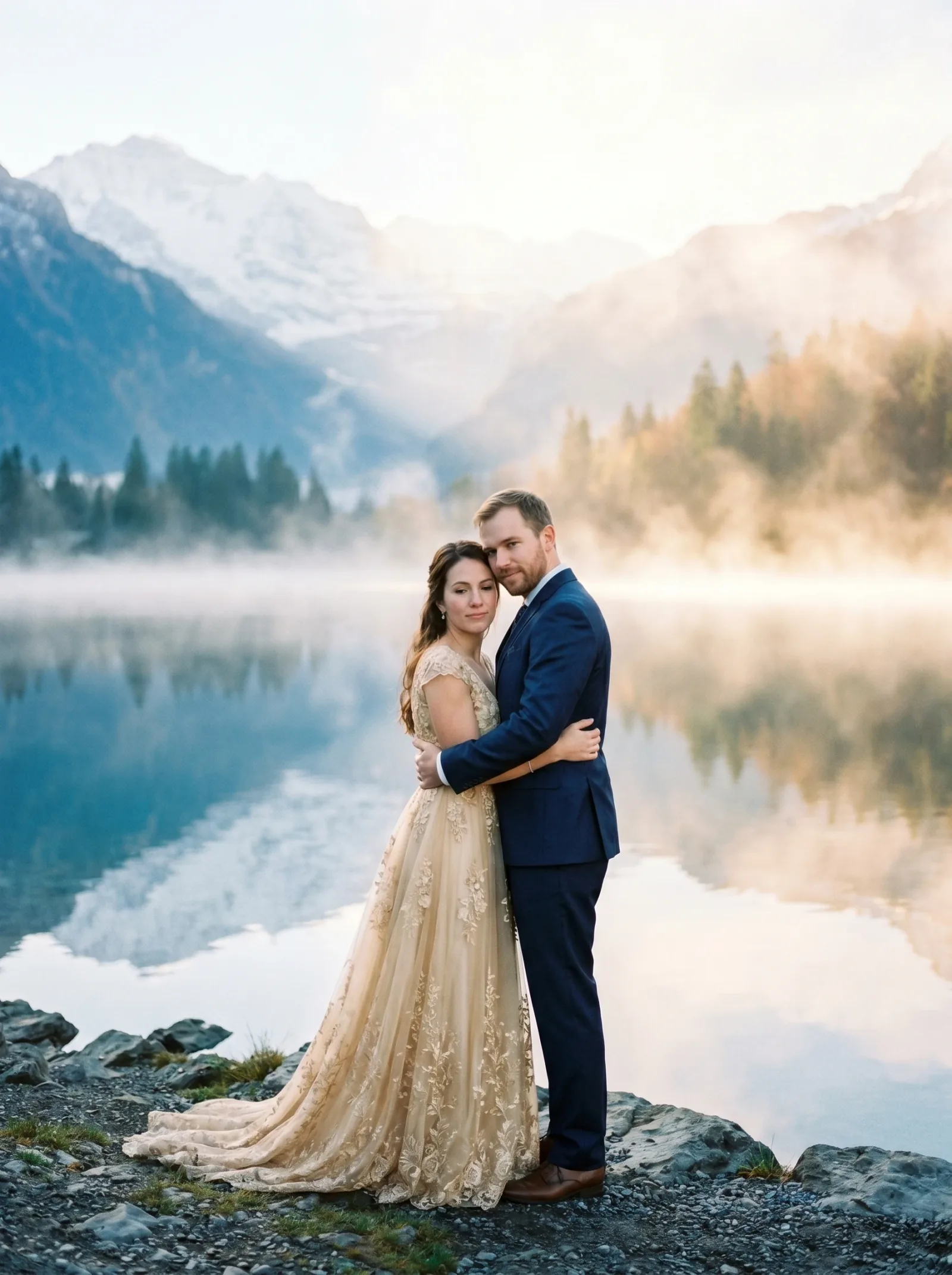Interlaken lake morning