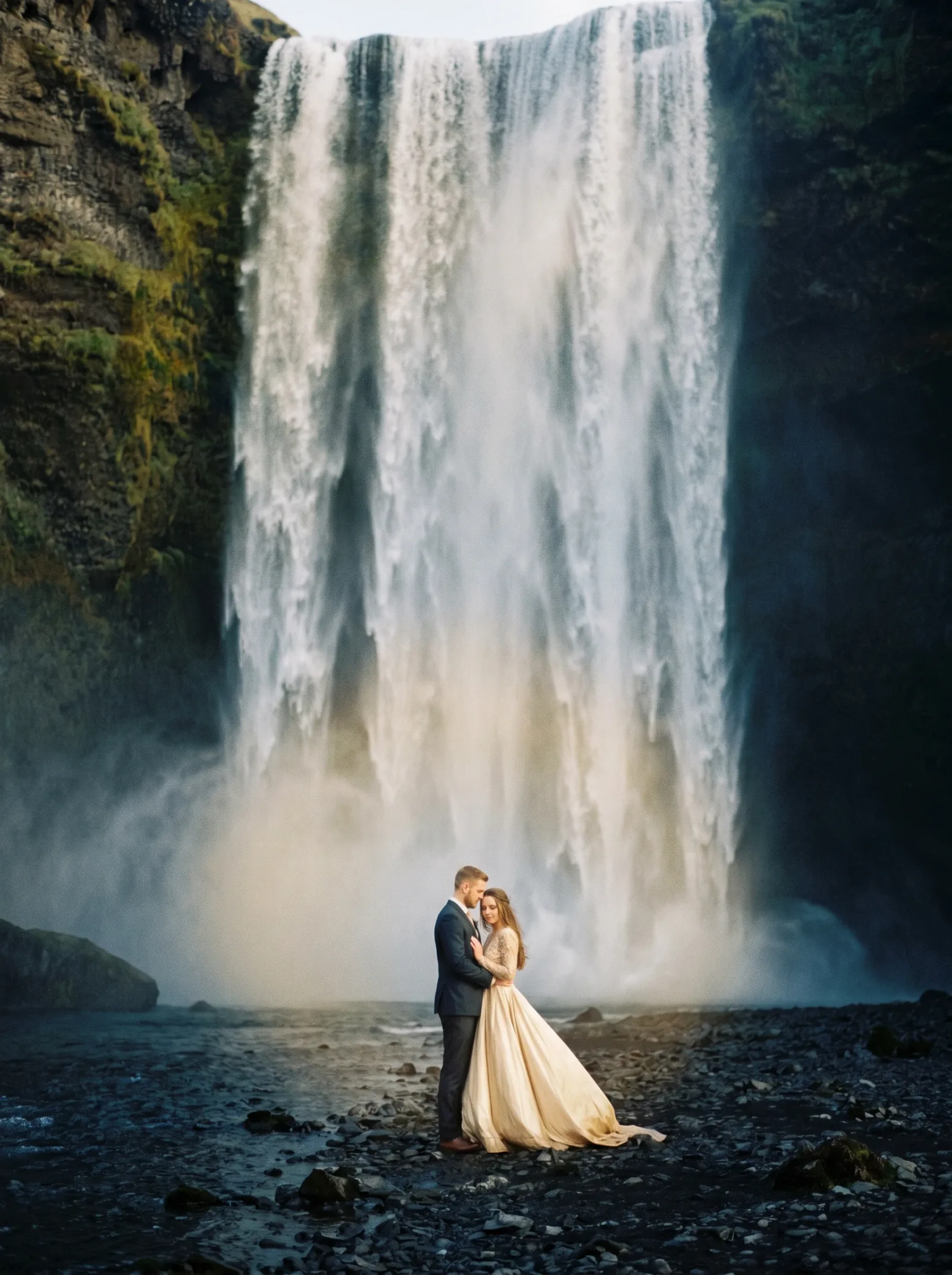 Skógafoss waterfall