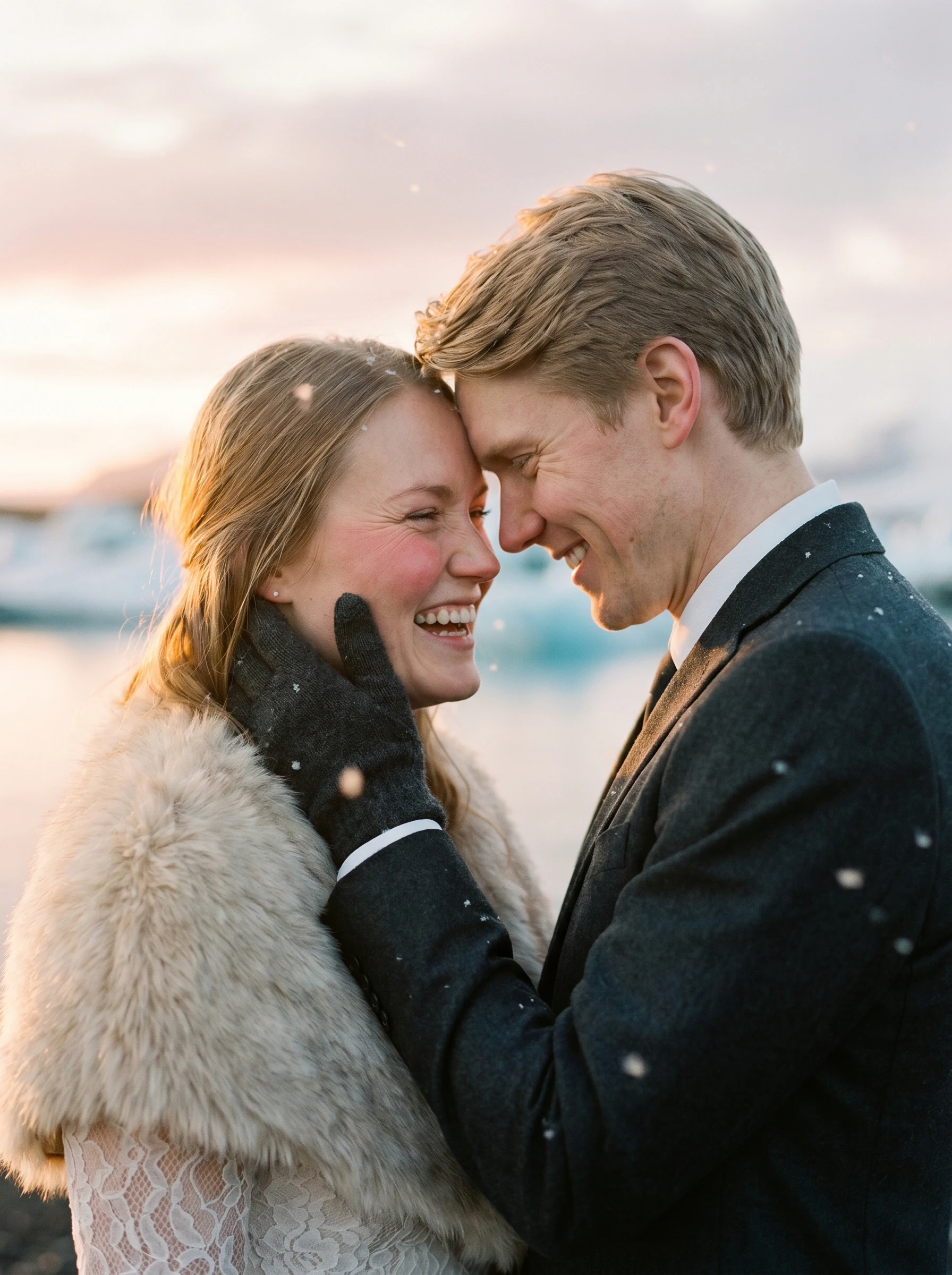 Hannah & Daniel close-up portrait